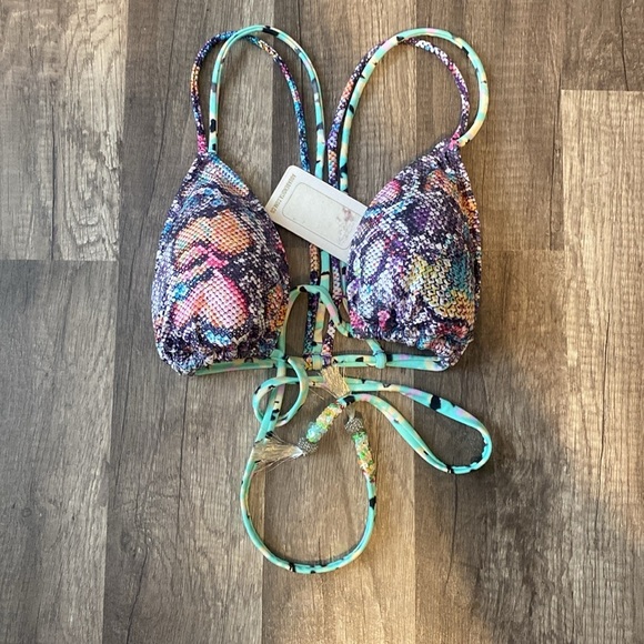 Agua Bendita python snake print swimsuit set - Picture 3 of 8